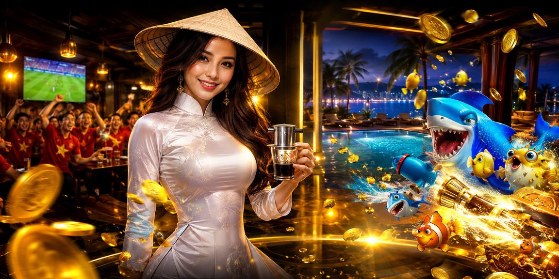 Quán cà phê Nha Trang với chủ đề bắn cá và trải nghiệm game mới